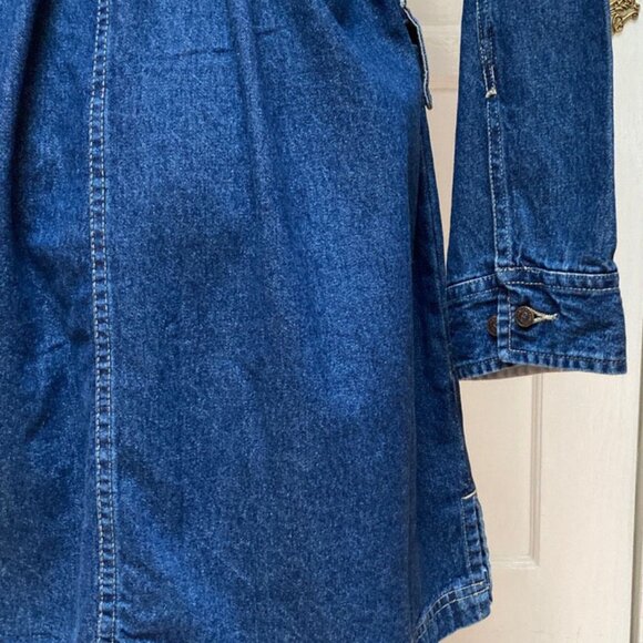 Bill Blass, Classic Denim Jean Dress, - Picture 9 of 12